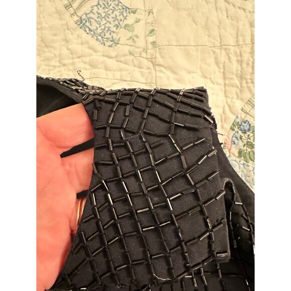 VINTAGE 80's 90's EMANUEL UNGARO BEADED TOP - Picture 6 of 6